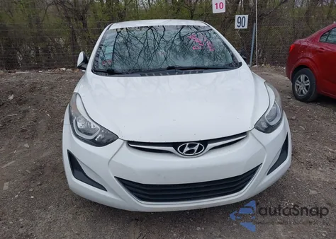2016 Hyundai Elantra Se из США, поврежденный, VIN 5NPDH4AE3GH792198